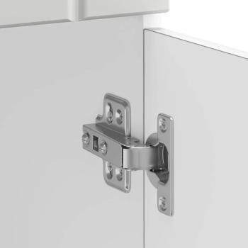 Küchen-Unterschrank Lucca Weiß Holzwerkstoff