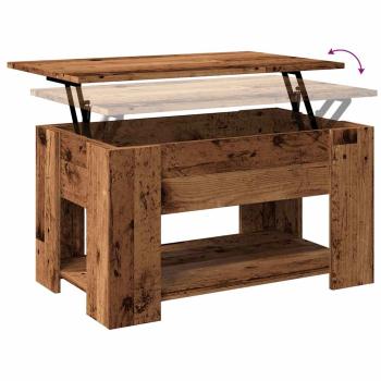 Couchtisch Altholz-Optik 79x49x41 cm Holzwerkstoff