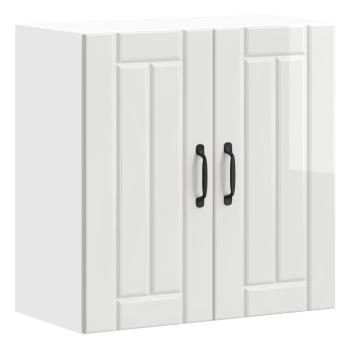 Küchen-Hängeschrank Lucca Hochglanz-Weiß Holzwerkstoff