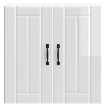 Küchen-Hängeschrank Lucca Hochglanz-Weiß Holzwerkstoff