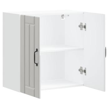 Küchen-Hängeschrank Lucca Hochglanz-Weiß Holzwerkstoff