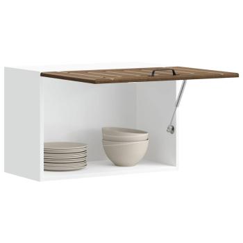 ARDEBO.de - Küchen-Hängeschrank Lucca Braun Eichen-Optik Holzwerkstoff