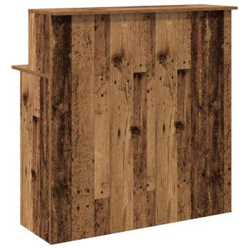 Empfangstheke Altholz-Optik 100x50x103,5 cm Holzwerkstoff