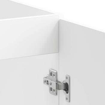 Spülenunterschrank Lucca Weiß Holzwerkstoff