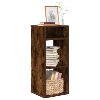 ARDEBO.de - Bücherregal Räuchereiche 34x31x80 cm Holzwerkstoff