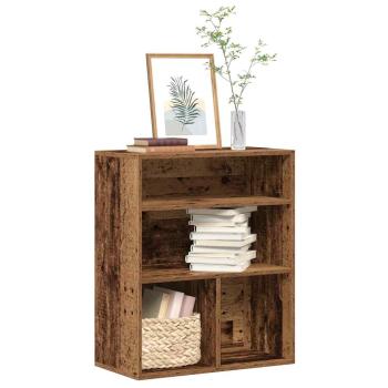 ARDEBO.de - Bücherregal Altholz-Optik 60x30x71,5 cm Holzwerkstoff