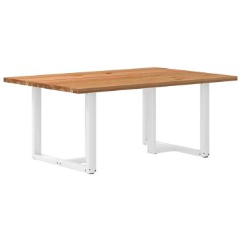 ARDEBO.de - Esstisch Hellbraun 180x120x74 cm Massivholz Eiche Rechteckig