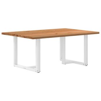 Esstisch Hellbraun 180x120x74 cm Massivholz Eiche Rechteckig