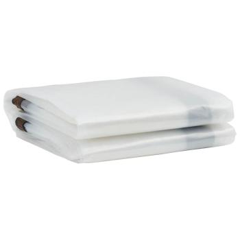 Transparente Plane mit Ösen 3x5 m Polyethylen