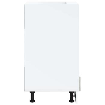 Herdumbauschrank Lucca Grau Sonoma Holzwerkstoff