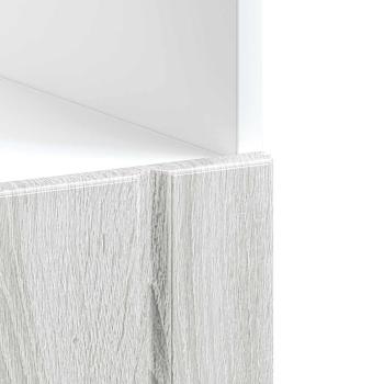 Herdumbauschrank Lucca Grau Sonoma Holzwerkstoff