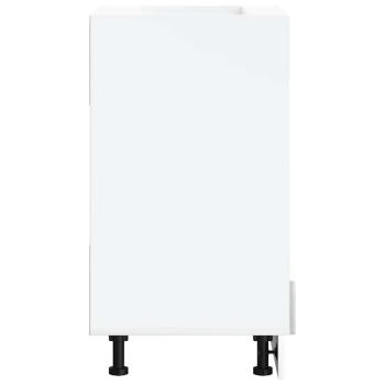 Herdumbauschrank Lucca Betongrau Holzwerkstoff