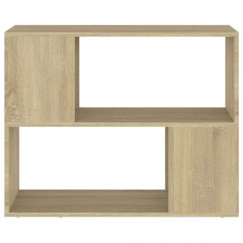 TV-Schrank Sonoma-Eiche 80x24x63 cm Holzwerkstoff