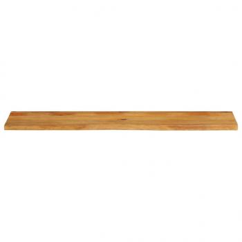 Tischplatte mit Baumkante 180x20x2,5 cm Massivholz Mango