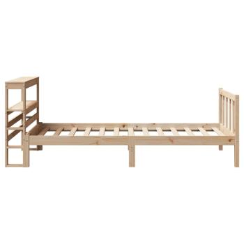 Massivholzbett ohne Matratze 100x200 cm Kiefernholz
