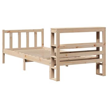 Massivholzbett ohne Matratze 100x200 cm Kiefernholz