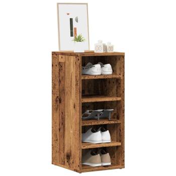ARDEBO.de - Schuhschrank Altholz-Optik 32x35x70 cm Holzwerkstoff