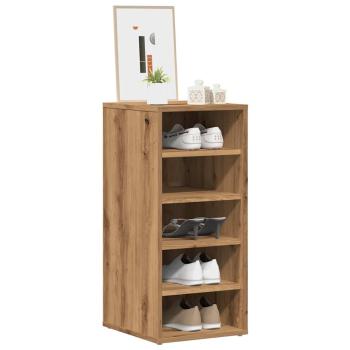 ARDEBO.de - Schuhschrank Artisan-Eiche 32x35x70 cm Holzwerkstoff