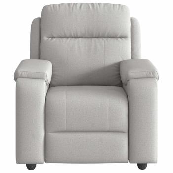 Massagesessel Wolkengrau Stoff