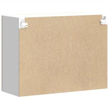 ARDEBO.de - Küchen-Hängeschrank mit Glastür Artisan-Eiche Holzwerkstoff