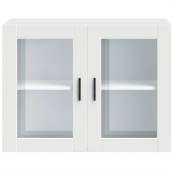 Küchen-Hängeschrank mit Glastür Porto Weiß