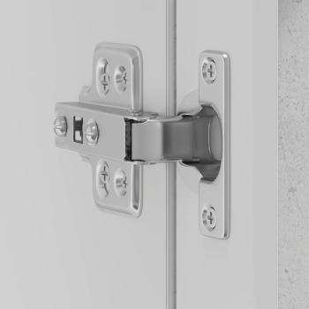 Küchen-Hängeschrank mit Glastür Porto Betongrau