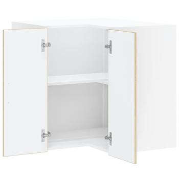 Küchen-Eckhängeschrank Lucca Sonoma-Eiche Holzwerkstoff