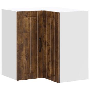 Küchen-Eckhängeschrank Lucca Räuchereiche Holzwerkstoff