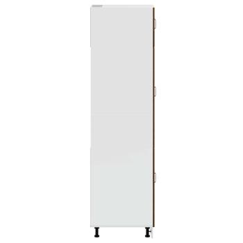 Küchenschrank Lucca Braun Eichen-Optik Holzwerkstoff