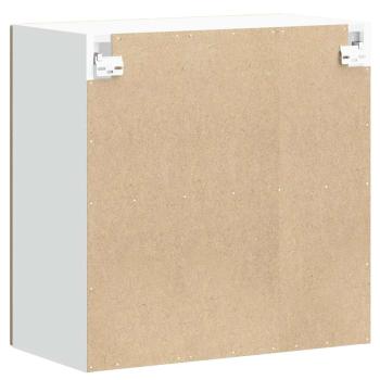 Küchen-Hängeschrank mit Glastür Sonoma-Eiche Holzwerkstoff