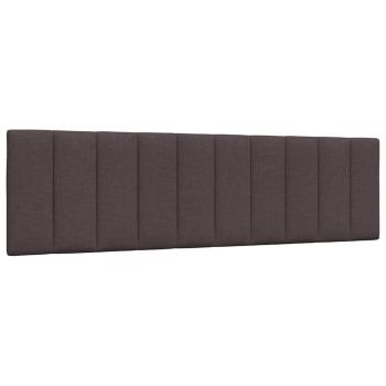 ARDEBO.de - Kopfteil-Kissen Dunkelbraun 180 cm Stoff