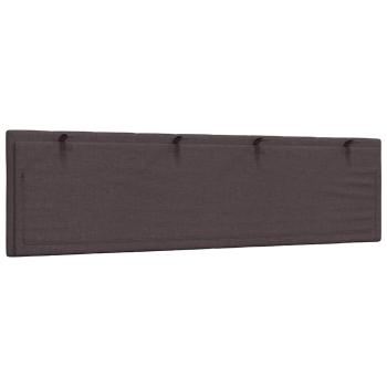 Kopfteil-Kissen Dunkelbraun 180 cm Stoff