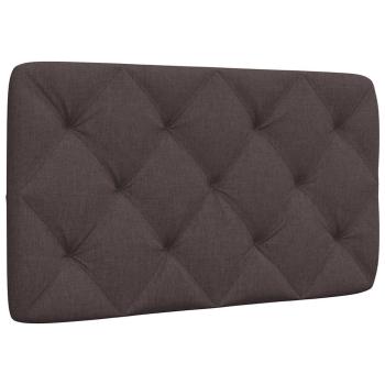 ARDEBO.de - Kopfteil-Kissen Dunkelbraun 80 cm Stoff