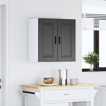 Küchen-Hängeschrank Porto Schwarz Holzwerkstoff