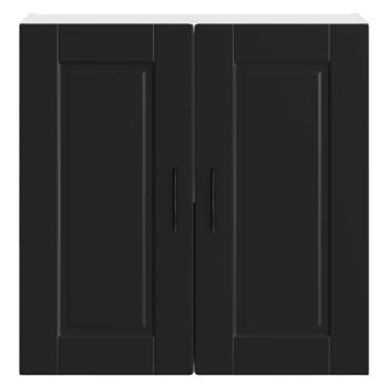Küchen-Hängeschrank Porto Schwarz Holzwerkstoff