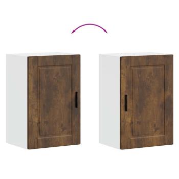 Küchen-Hängeschrank Porto Räuchereiche Holzwerkstoff