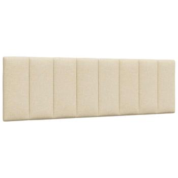 ARDEBO.de - Kopfteil-Kissen Creme 160 cm Stoff