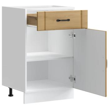 Küchen-Unterschrank Lucca Artisan-Eiche Holzwerkstoff