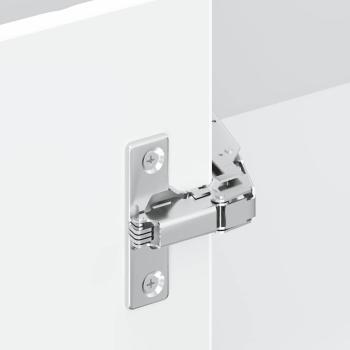 Küchen-Eckunterschrank Lucca Weiß Holzwerkstoff