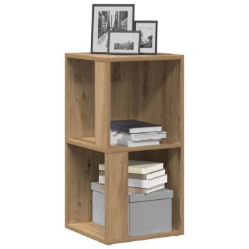 ARDEBO.de - Eckregal Artisan-Eiche 33x33x67 cm Holzwerkstoff