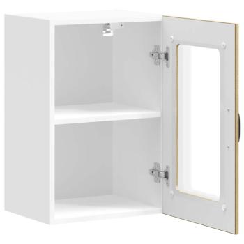 Küchen-Hängeschrank mit Glastür Lucca Sonoma-Eiche