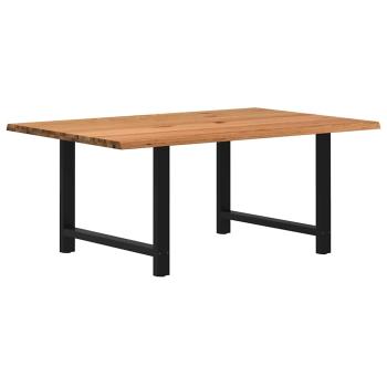 Esstisch Hellbraun 180x120x74 cm Massivholz Eiche Rechteckig