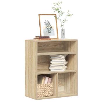 ARDEBO.de - Bücherregal Sonoma-Eiche 60x30x71,5 cm Holzwerkstoff