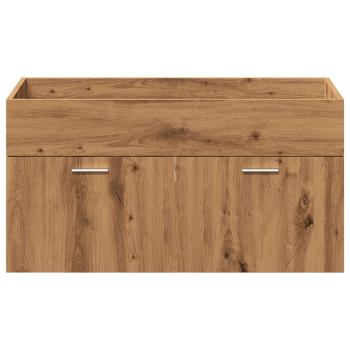 4-tlg. Badmöbel-Set Artisan-Eiche Holzwerkstoff