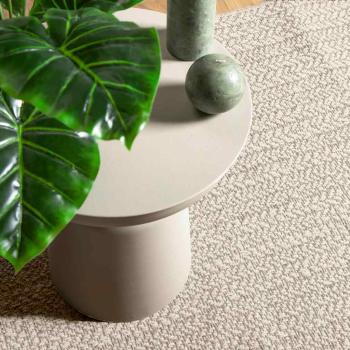 Teppich ZIZUR Creme 200x290 cm Jute-Optik Indoor und Outdoor
