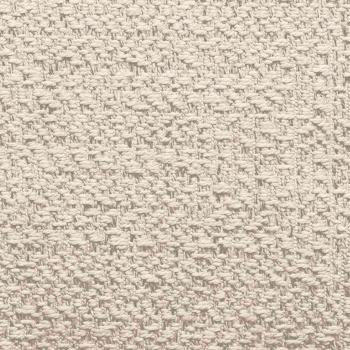Teppich ZIZUR Creme 120x120 cm Jute-Optik Indoor und Outdoor