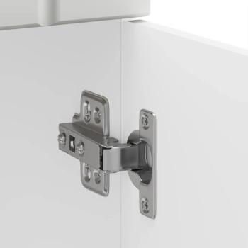 Küchen-Unterschrank Lucca Weiß Holzwerkstoff