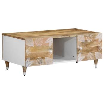 ARDEBO.de - Couchtisch 100x54x40 cm Massivholz Mango
