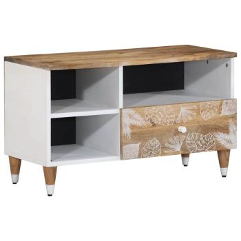 ARDEBO.de - TV-Schrank 80x33,5x46 cm Massivholz Mango