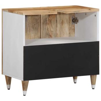 ARDEBO.de - Waschbeckenunterschrank 62x33x58 cm Massivholz Mango